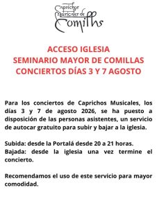 El Ayuntamiento de Comillas nos hace llegar esta información para todas las pers…