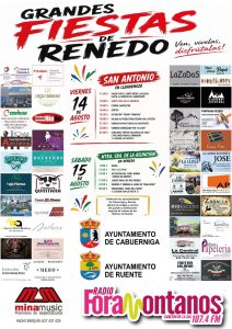 FIESTAS DE SAN ANTONIO Y NUESTRA SEÑORA
14 Y 15 DE AGOSTO: LLANDEMOZÓ Y RENEDO
…